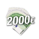 Naudas balva 2000€