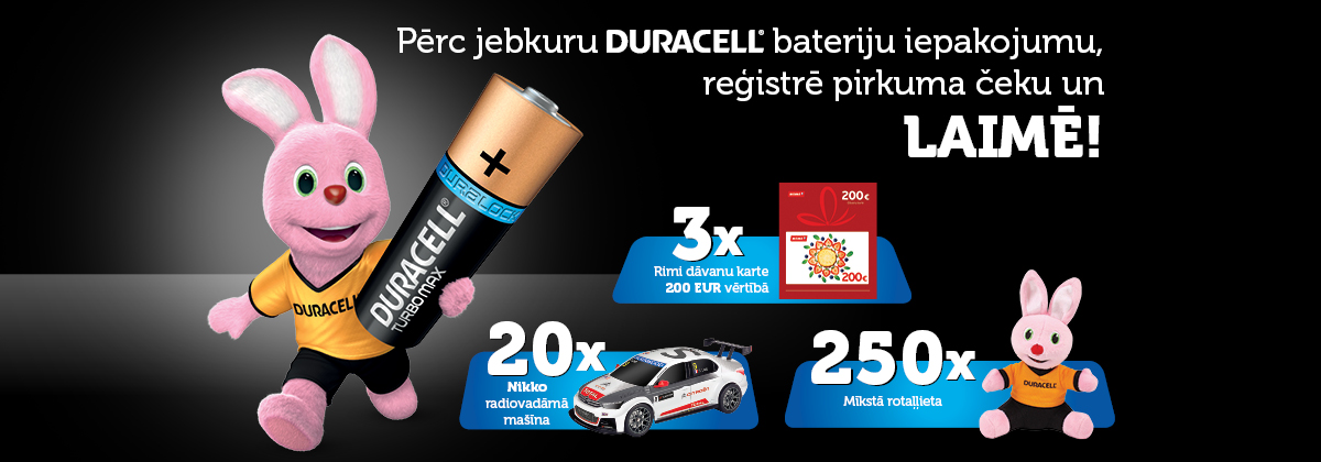 Duracell loterija Rimi