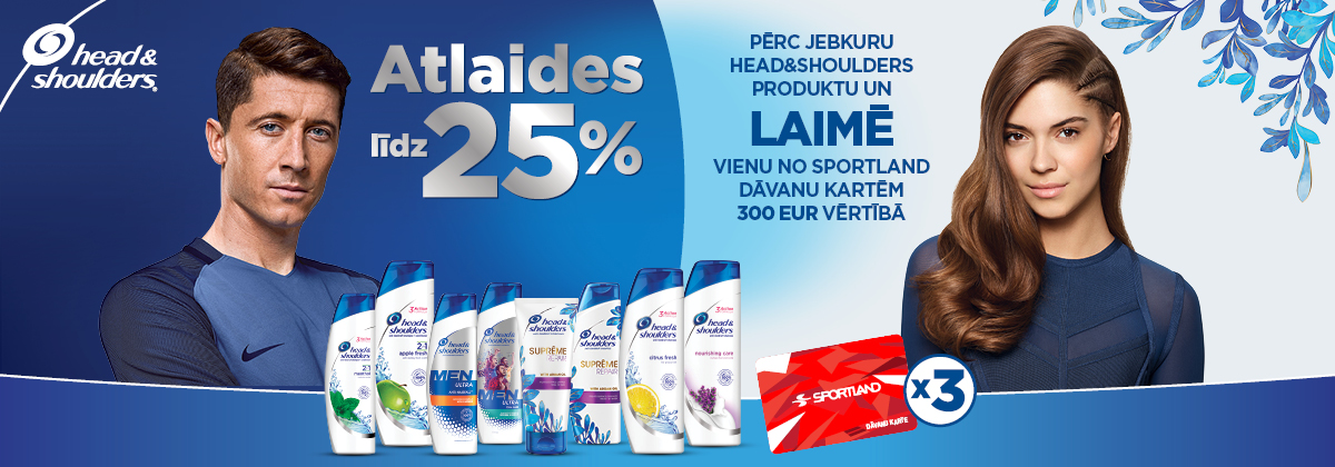 Head&Shoulders loterija Drogās