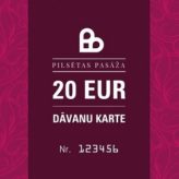 T/c “Pilsētas Pasāža” dāvanu kartes 20€ vērtībā