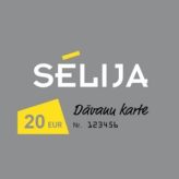 T/c “Sēlija” dāvanu kartes 20€ vērtībā