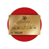 GALACTICO dāvanu karte 100 EUR