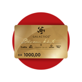 GALACTICO dāvanu karte 1000 EUR