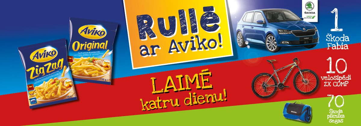 Rullē ar Aviko!