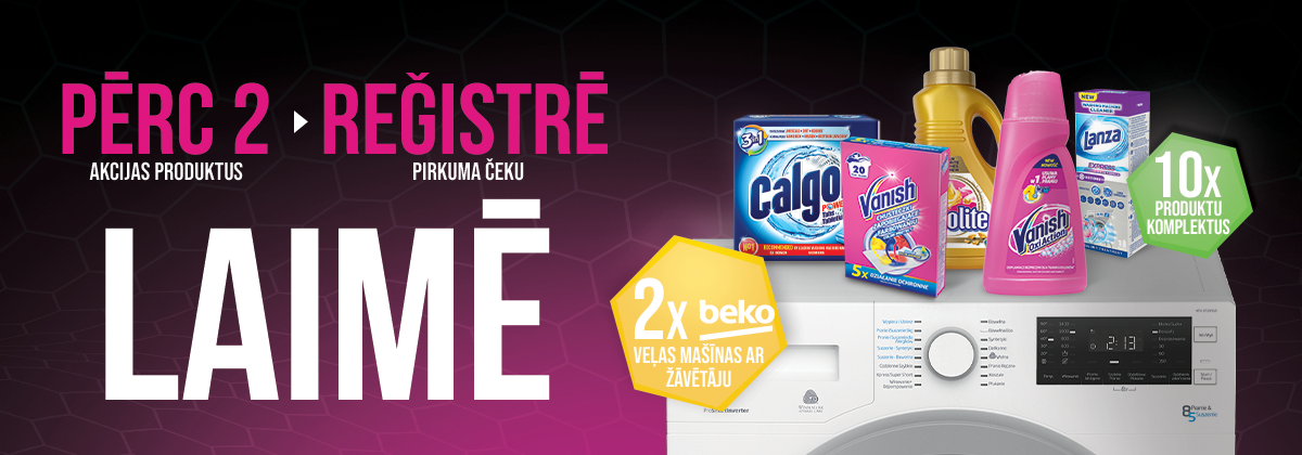 Reckitt Benckiser un BEKO loterija Rimi