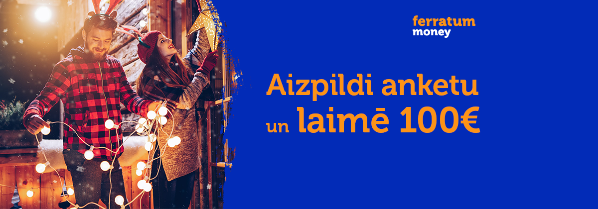 Aizpildi Ziemassvētku barometra aptauju un laimē