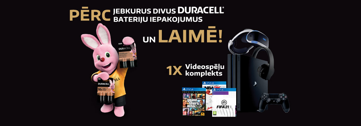 DURACELL loterija Rimi