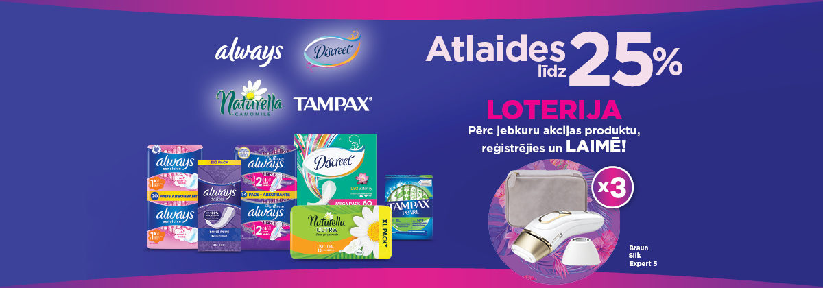 P&G Higiēnas dienu loterija