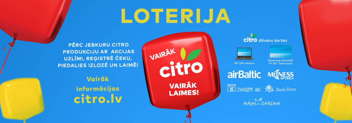 Vairāk Citro, vairāk laimes!