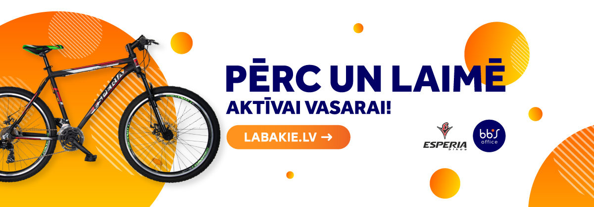 Pērc un laimē aktīvai vasarai!