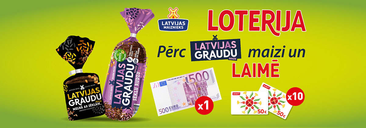 Latvijas Graudu maizes loterija Rimi veikalos