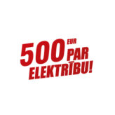 Dāvanu karte 500€ vērtībā elektrības rēķina apmaksai