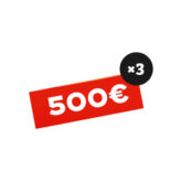 Naudas balva 500.00 EUR