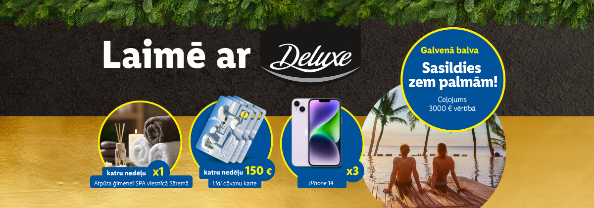 Lidl Deluxe Ziemassvētku loterija