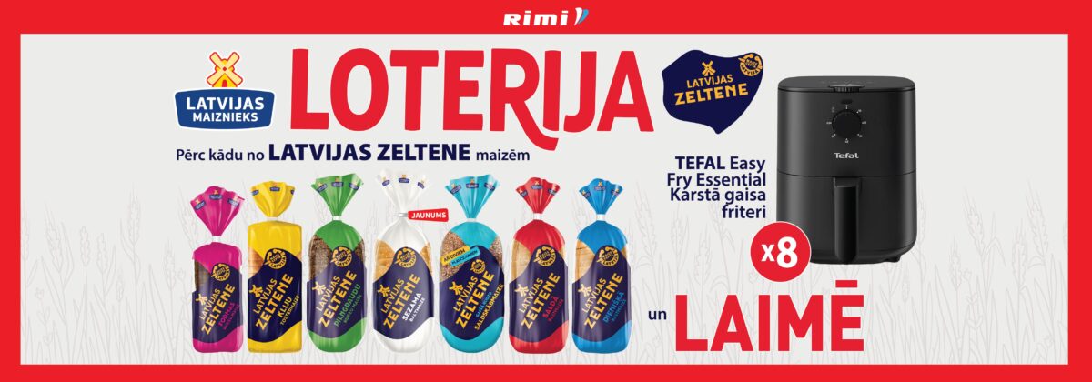 Latvijas Zeltene loterija RIMI veikalos