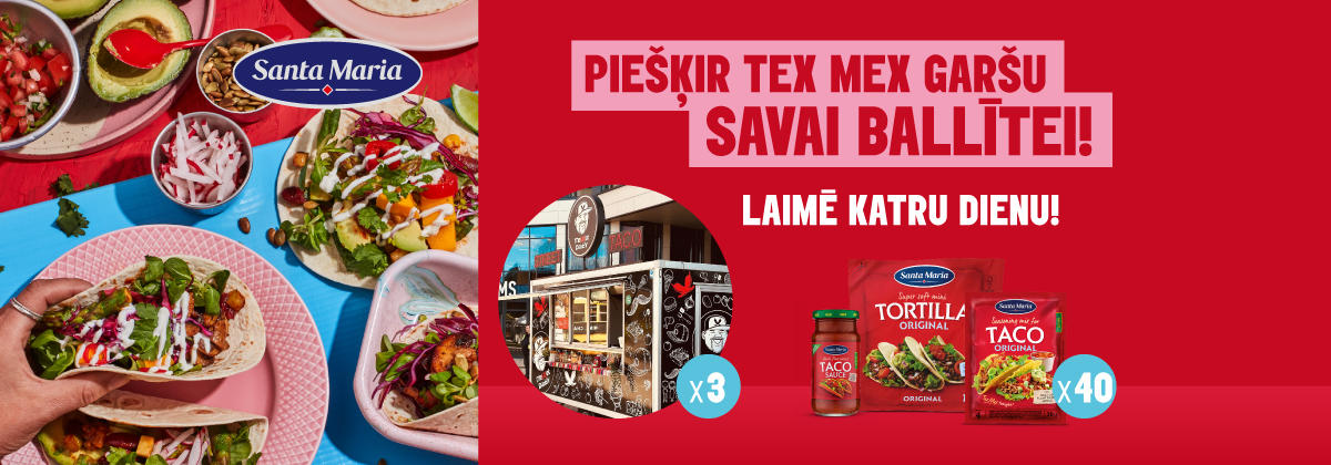 Piešķir TEX MEX garšu savai ballītei