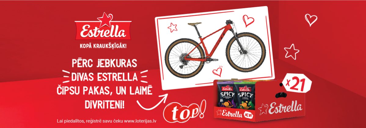 Estrella loterija top! veikalos