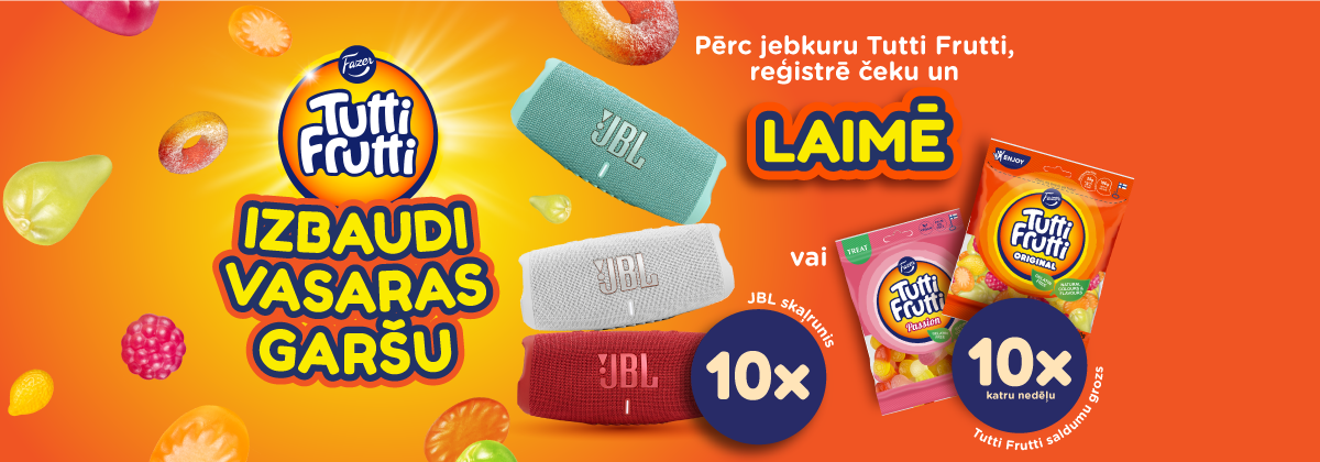 Izbaudi vasaras garšu. Pērc un laimē!