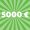 Naudas balva 5000 EUR 
