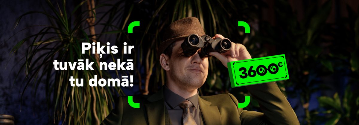 Skaties TV kanālu 360 un laimē 3600 eiro!