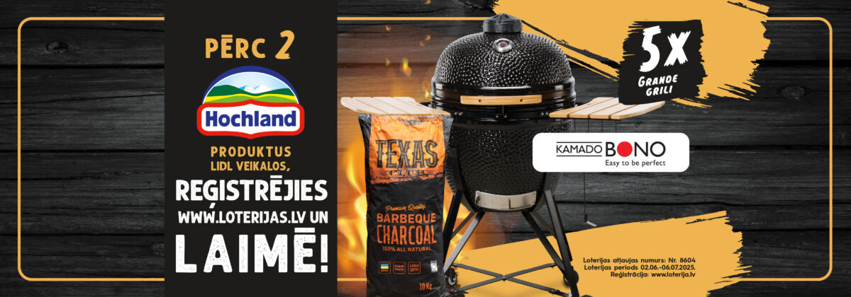 Hochland loterija veikalos Lidl