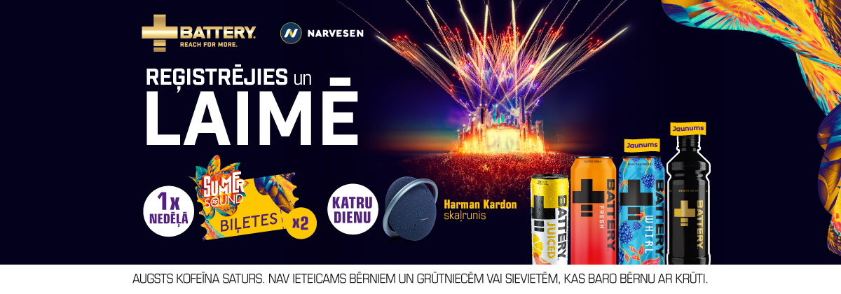 Battery Narvesen kampaņa