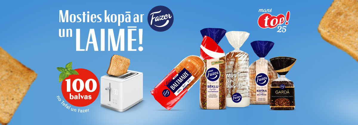 Mosties kopā ar Fazer un laimē!