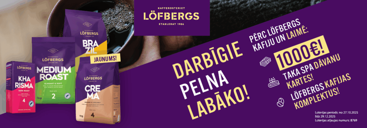 Darbīgie pelna labāko! Laimē 1000 eiro un citas balvas!