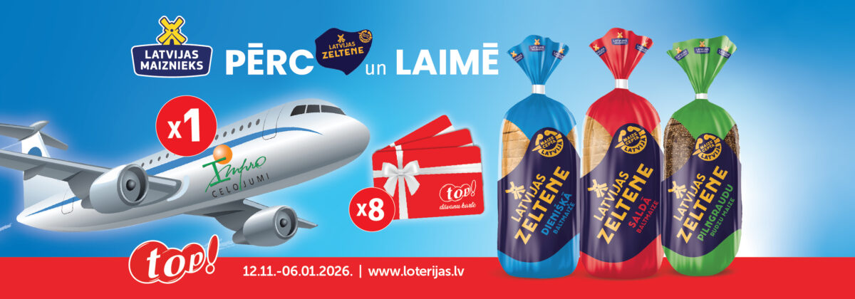 Latvijas Zeltene loterija veikalos top!