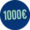 Naudas balva 1000 EUR vērtībā