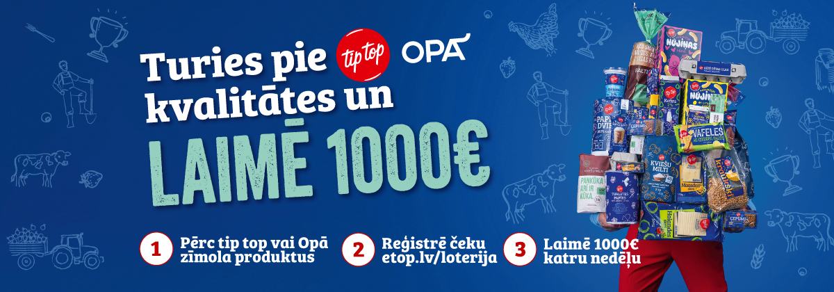 Veikalu tīkla top! loterija