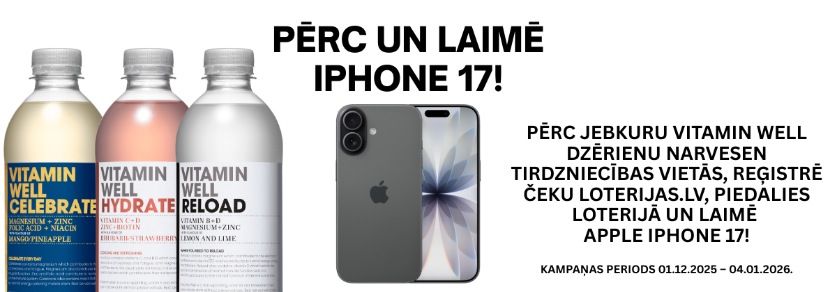 Vitamin Well loterija Narvesen