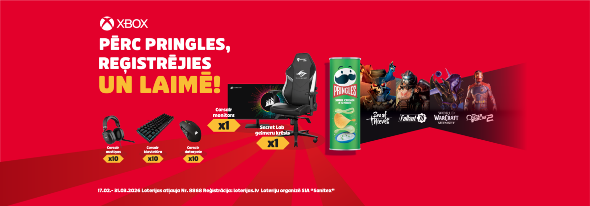 Pringles Vislatvijas loterija