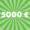 Naudas balva 5000 EUR