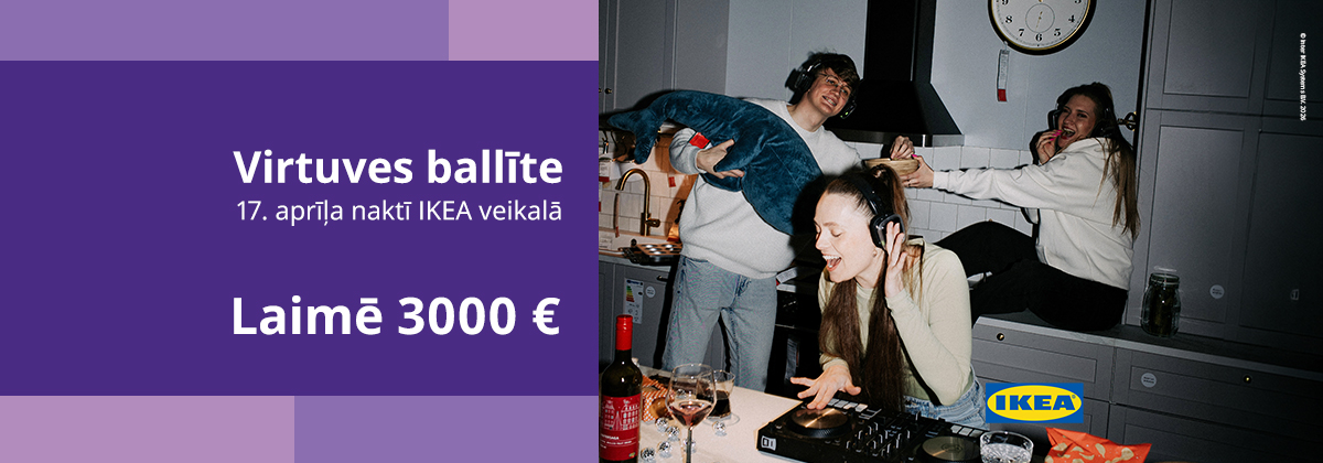 Virtuves ballīte IKEA