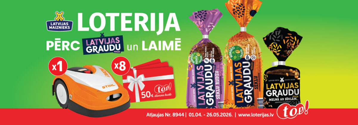 Latvijas Graudu Maize TOP! loterija