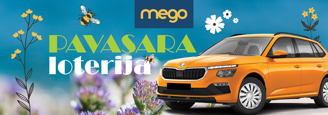 MEGO LIELĀ LOTERIJA 2026!