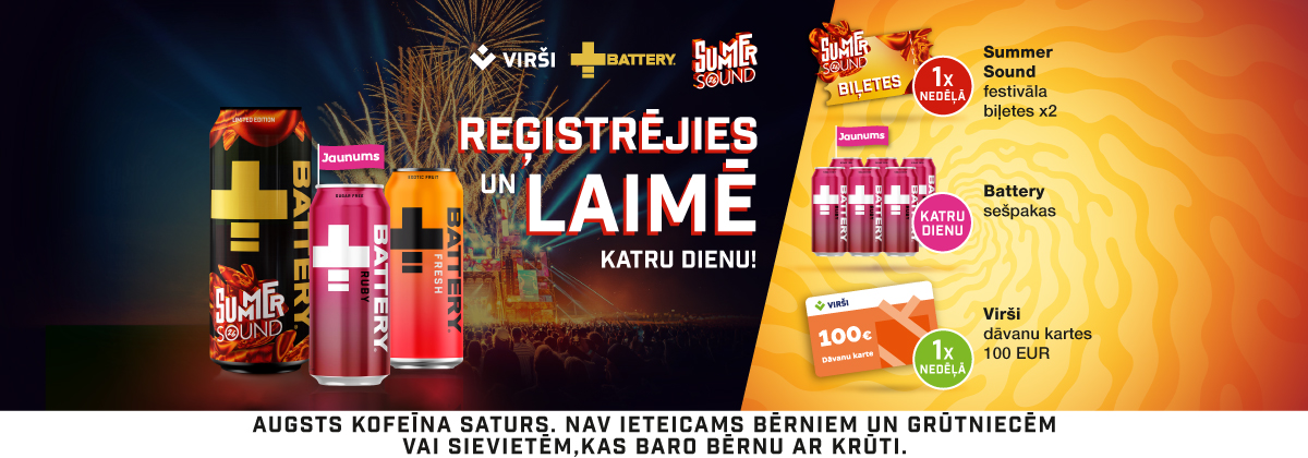 Battery Virši kampaņa