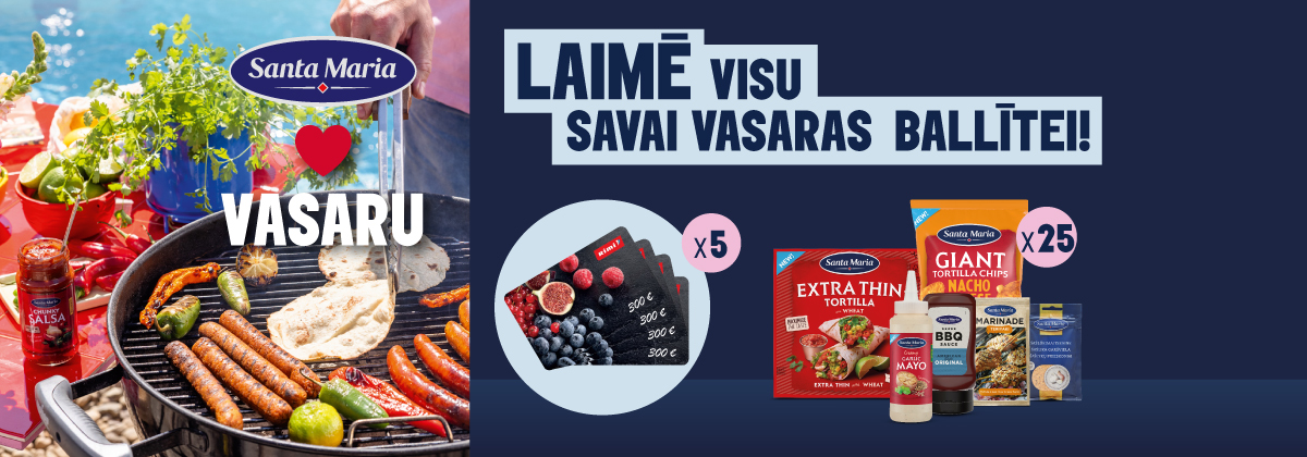 Santa Maria loterija Rimi veikalos