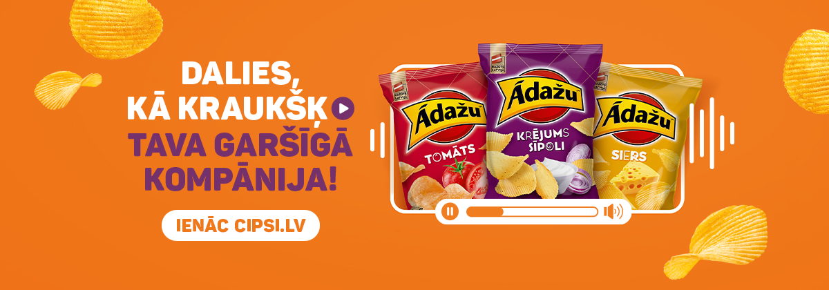 Dalies, kā kraukšķ tava garšīgā kompānija!