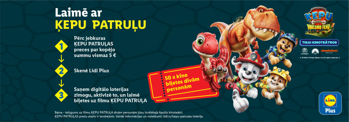 Laimē ar ĶEPU PATRUĻU!