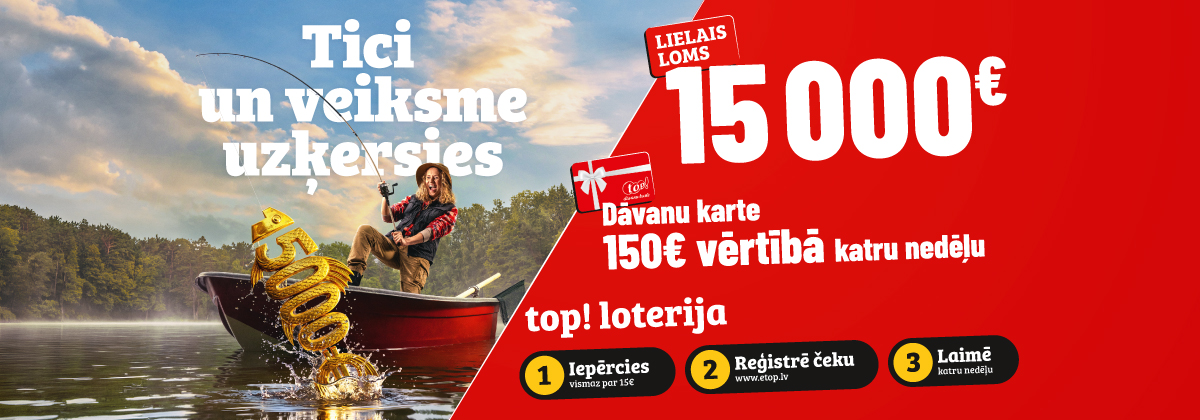 Veikalu tīkla top! loterija