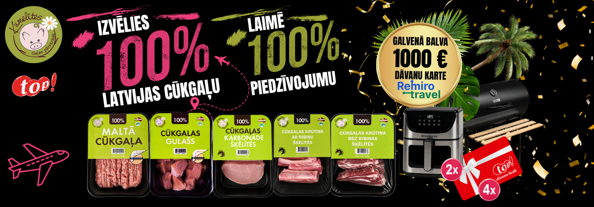 ”Kumelītes” loterija top! veikalos