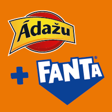 Ādažu čipsi + Fanta