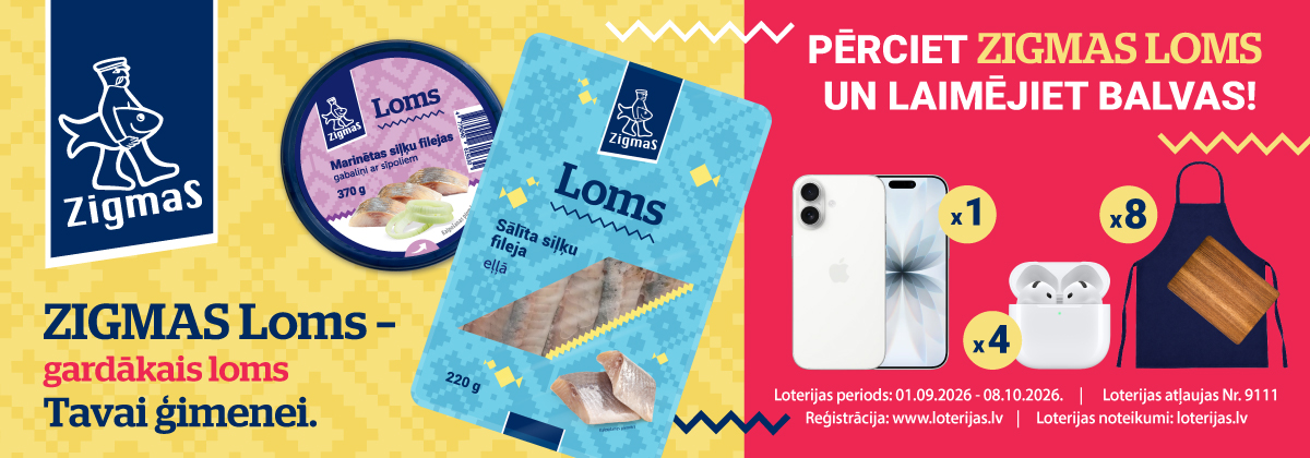 ZIGMAS produktu loterija