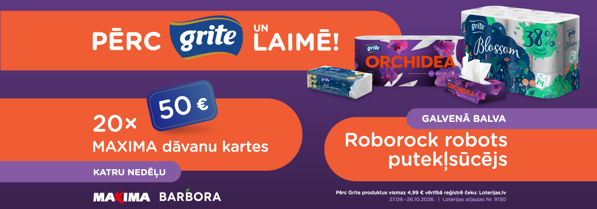 Grite loterija Maxima veikalos